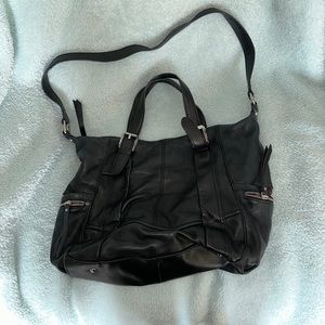 ALL BLACK B. MAKOWSKY PURSE